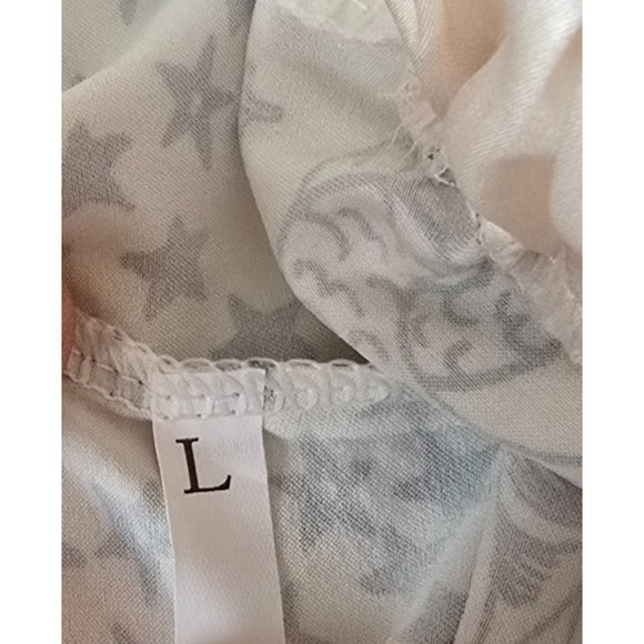 Unbranded Pajama Set Women's L I Need Vitamin Sea Long Sleeve Shirt + Shorts New - Picture 3 of 16